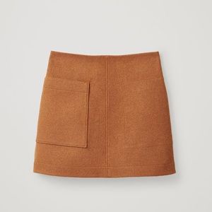 COS Wool Mini Skirt